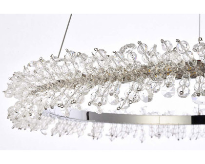 Elegant Laurel Led Pendant - Chrome, L 26" (3506D26C)