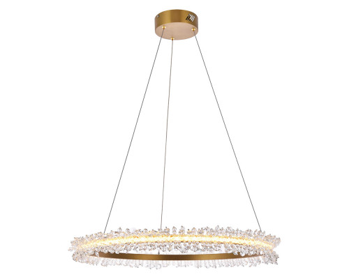 Elegant Laurel Led Pendant - Gold, L 26" (3506D26G)