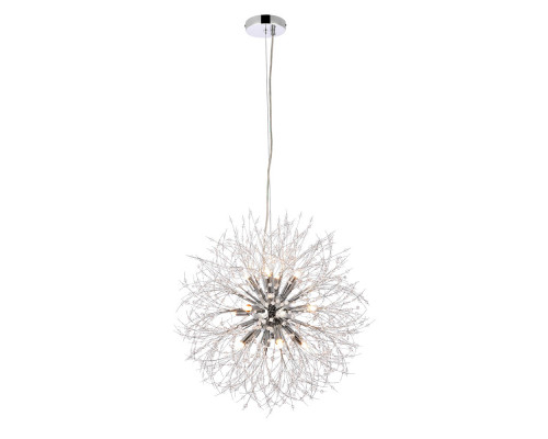 Elegant Pendant Light - Chrome, L 24" (3507D24C)