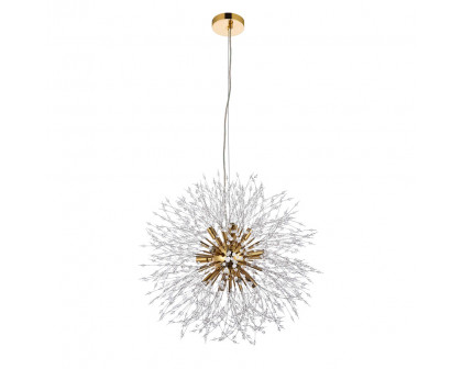 Elegant Pendant Light - Gold, L 24" (3507D24G)