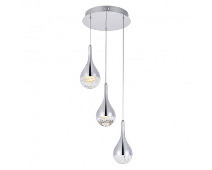 Elegant - Amherst 3-Light Led Chandelier