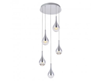 Elegant - Amherst 3-Light Led Chandelier