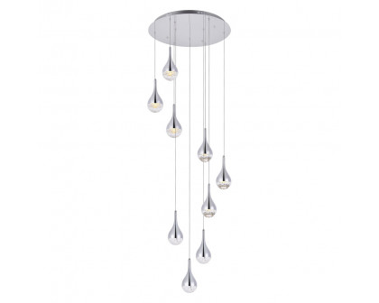 Elegant - Amherst 3-Light Led Chandelier