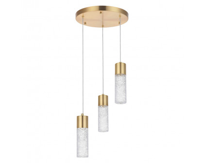 Elegant Pendant Light - Gold, L 12" (5200D12G)