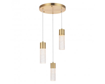 Elegant Pendant Light - Gold, L 12" (5200D12G)