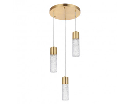 Elegant Pendant Light - Gold, L 12" (5200D12G)