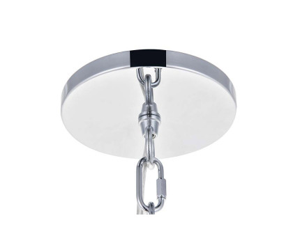 Elegant Pendant Light - Chrome, L 26" (5200D26C)