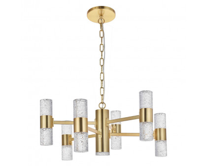 Elegant Pendant Light - Gold, L 26" (5200D26G)