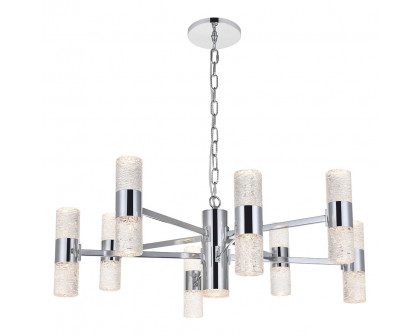 Elegant Pendant Light - Chrome, L 32" (5200D32C)