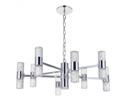 Elegant Pendant Light - Chrome, L 32" (5200D32C)