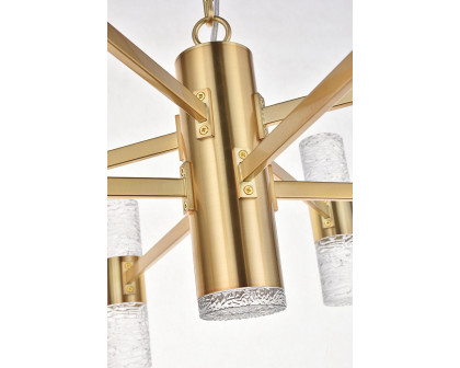 Elegant Pendant Light - Gold, L 32" (5200D32G)