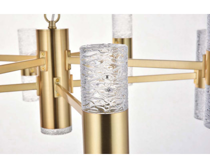 Elegant Pendant Light - Gold, L 32" (5200D32G)