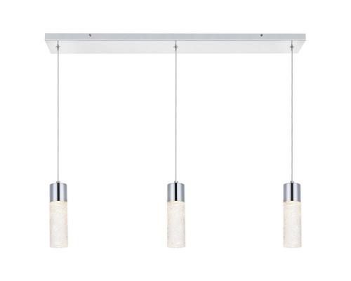 Elegant Pendant Light - Chrome, L 36" (5200D36C)