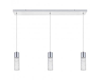 Elegant Pendant Light - Chrome, L 36" (5200D36C)