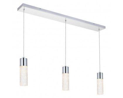 Elegant Pendant Light - Chrome, L 36" (5200D36C)