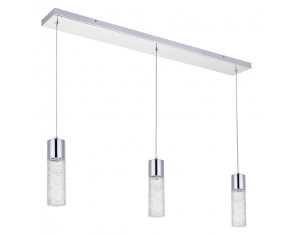 Elegant Pendant Light - Chrome, L 36" (5200D36C)