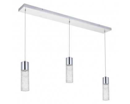 Elegant Pendant Light - Chrome, L 36" (5200D36C)