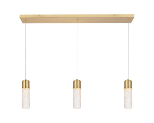 Elegant Pendant Light - Gold, L 36" (5200D36G)