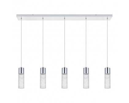 Elegant Pendant Light - Chrome, L 42" (5200D42C)