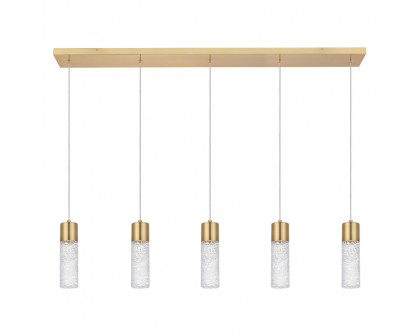 Elegant Pendant Light - Gold, L 42" (5200D42G)