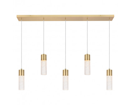 Elegant Pendant Light - Gold, L 42" (5200D42G)