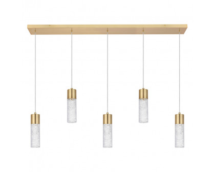 Elegant Pendant Light - Gold, L 42" (5200D42G)