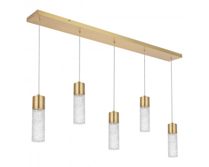 Elegant Pendant Light - Gold, L 42" (5200D42G)