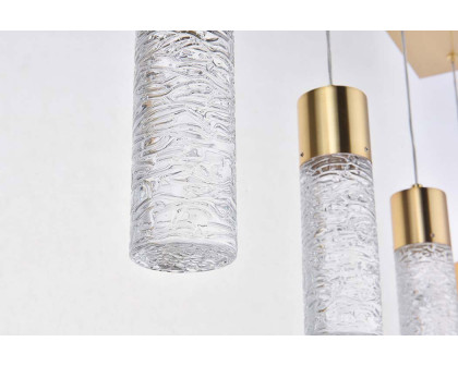 Elegant Pendant Light - Gold, L 42" (5200D42G)