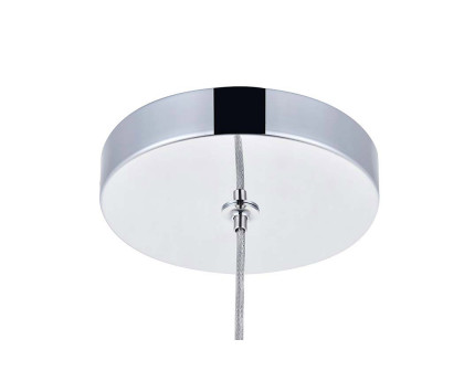 Elegant Pendant Light - Chrome, L 4.72" (5200D4C)