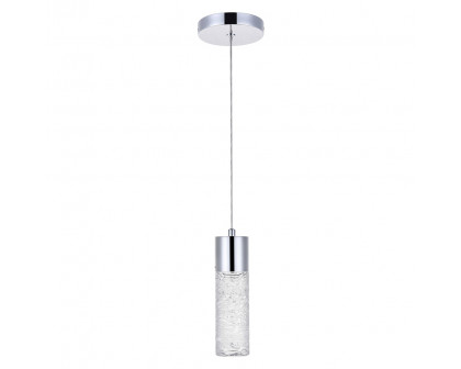 Elegant Pendant Light - Chrome, L 4.72" (5200D4C)