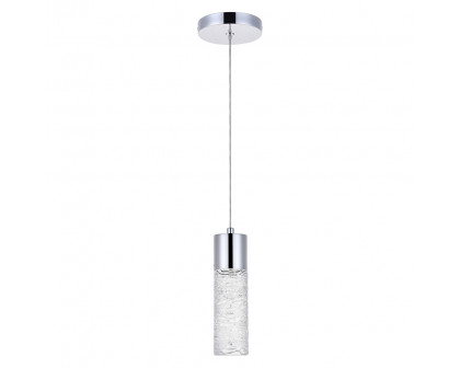 Elegant Pendant Light - Chrome, L 4.72" (5200D4C)