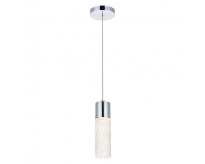 Elegant Pendant Light - Chrome, L 4.72" (5200D4C)