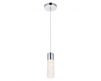 Elegant Pendant Light - Chrome, L 4.72" (5200D4C)