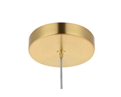 Elegant Pendant Light - Gold, L 4.72" (5200D4G)