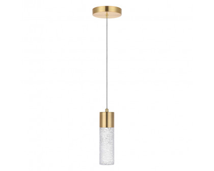 Elegant Pendant Light - Gold, L 4.72" (5200D4G)