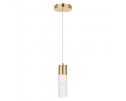 Elegant Pendant Light - Gold, L 4.72" (5200D4G)