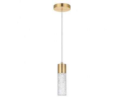 Elegant Pendant Light - Gold, L 4.72" (5200D4G)