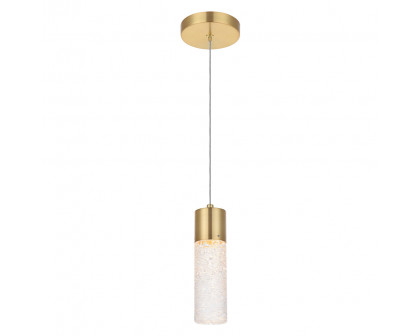 Elegant Pendant Light - Gold, L 4.72" (5200D4G)