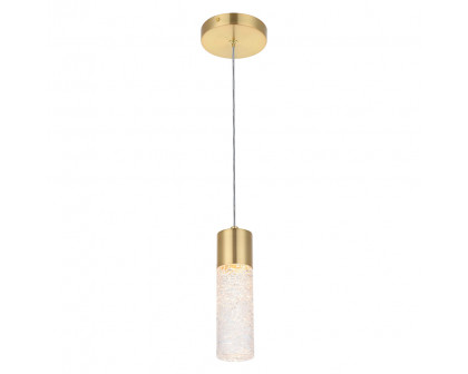 Elegant Pendant Light - Gold, L 4.72" (5200D4G)