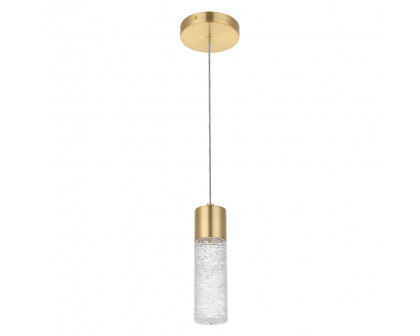 Elegant Pendant Light - Gold, L 4.72" (5200D4G)