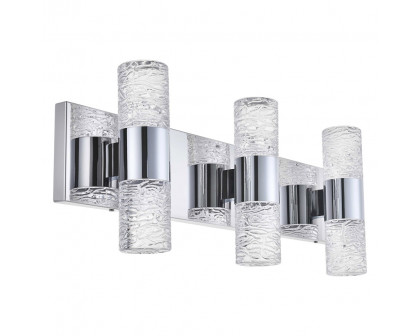 Elegant Wall Sconce - Chrome, L 24" (5200W24C)