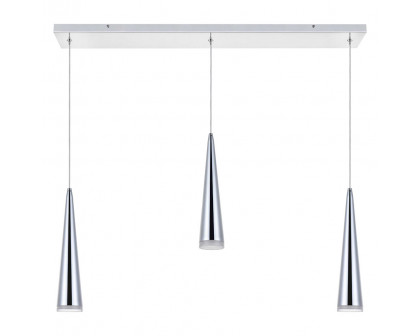 Elegant Pendant Light - Chrome, L 36" (5201D36C)