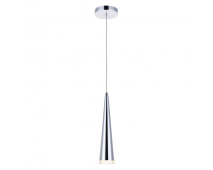 Elegant Pendant Light - Chrome, L 3" (5201D3C)