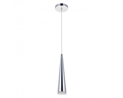 Elegant Pendant Light - Chrome, L 3" (5201D3C)