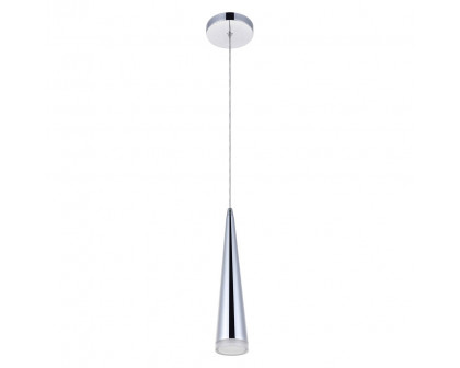 Elegant Pendant Light - Chrome, L 3" (5201D3C)