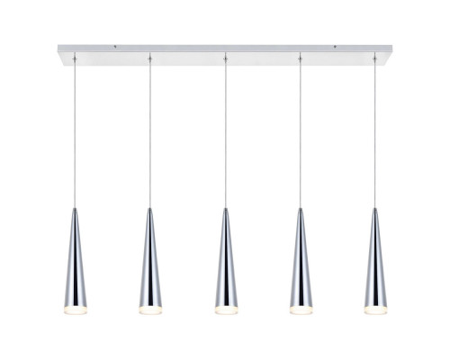 Elegant Pendant Light - Chrome, L 42" (5201D42C)