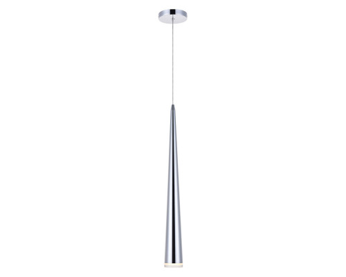 Elegant Pendant Light - Chrome, L 4" (5201D4C)