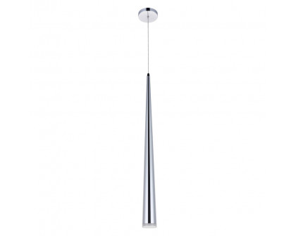 Elegant Pendant Light - Chrome, L 5" (5201D5C)