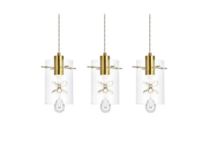 Elegant - Hana 3 Lights Pendant