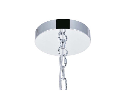 Elegant Ruelle 3 Lights Pendant - Chrome, L 34.42" (5300D32C)